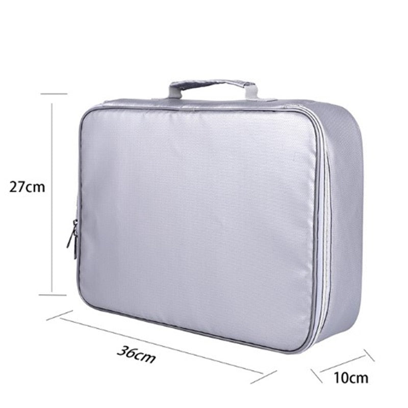 Household Multifunctional Storage Bag Fireproof And Waterproof File Storage Box