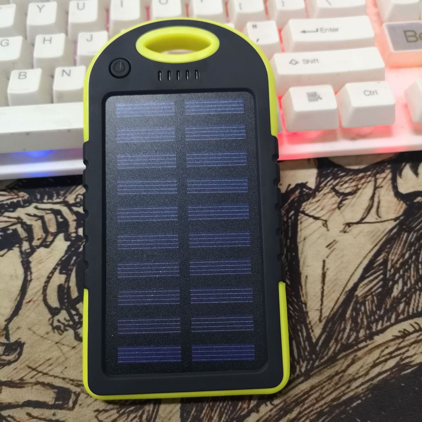 Portable power source solar power charger